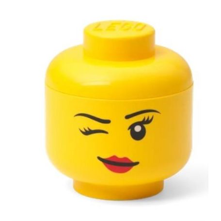 LEGO Fej Tároló Doboz Mini 10,2X10,2X11,5 cm 40331 