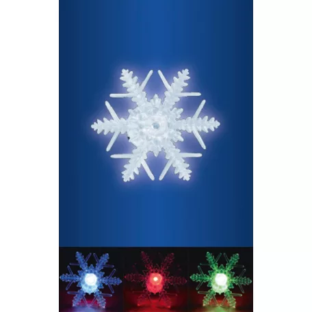 Led Beltéri Ablakdísz Hókristály KID331 