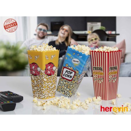 Popcorn Kosár Kék 