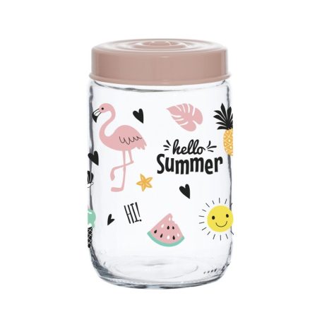 Fűszertartó Üveg Kerek 660 ML My Summer