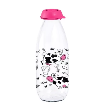 Tejes üveg Pink Boci 1 L