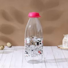 Tejes üveg Pink Boci 1 L
