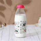 Tejes üveg Pink Boci 1 L