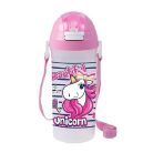 Kulacs Szívószállal 610 ML Unicorn
