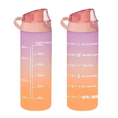 Sport Kulacs 750 ml Orange-Pink