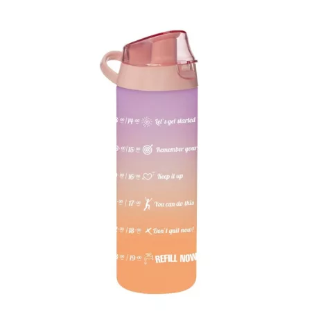 Sport Kulacs 750 ml Orange-Pink