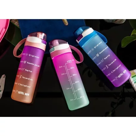 Sport Kulacs 750 ml Orange-Pink