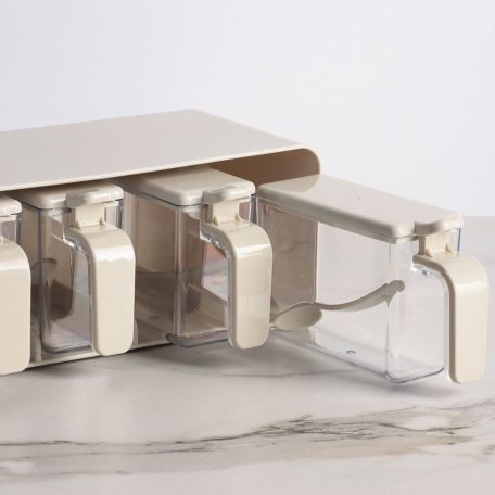 Fűszertartó Szett 5 darabos fűszerkanállal