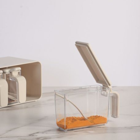 Fűszertartó Szett 5 darabos fűszerkanállal