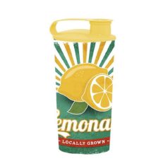 Műanyag Pohár Tetővel 470 ml Lemonade