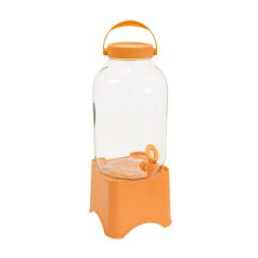 Italadagoló Palack+Csap 5 L narancs Herevin