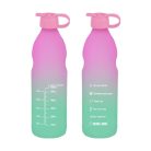 Színátmenetes Üveg Palack 1000 ml