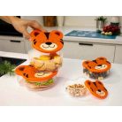 Állatfigurás Ételesdoboz Szett 4 db-os