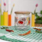 Befőttesüveg+Tető 4 Db-os 425 ml