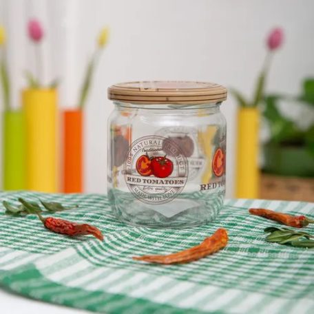 Befőttesüveg+Tető 4 Db-os 425 ml