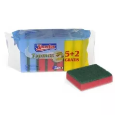 Spontex Topomax Mosogatószivacs 5+2 Db-os