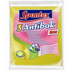 Spontex Antibakteriális Szivacskendő 3 Db