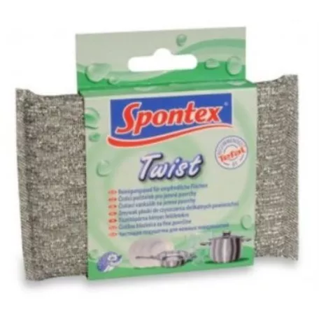 Spontex Twist Tisztítópárna Ezüst