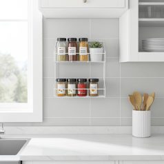 Falipolc Fém 2-es 34X34X14 Cm