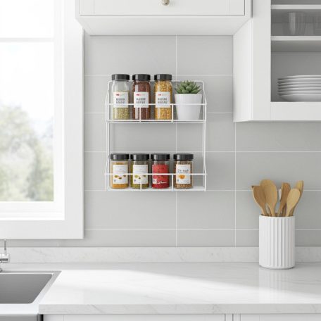 Falipolc Fém 2-es 34X34X14 Cm