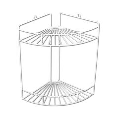 Sarokpolc 2 Részes 37X24X24 Cm