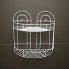 Félkörpolc 2 Részes Fém 40X40X20 Cm