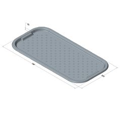 Cipőtartó Tálca 790*390 Mm