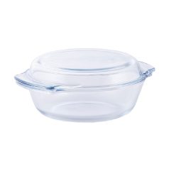 Hőálló Jénai Tál Fedővel 2,4 L Termisil