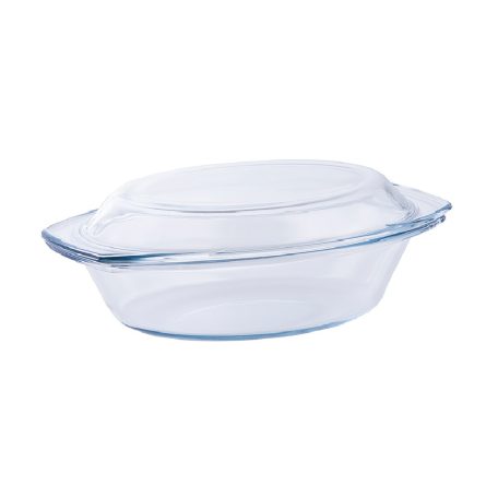 Hőálló Jénai Tál Fedővel 2,9 L Termisil