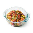 Hőálló Jénai Tál Kerek Fedővel 1,7 L Termisil