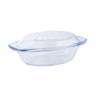 Hőálló Jénai Tál Ovál Fedővel 2,9 L Termisil