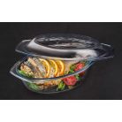 Hőálló Jénai Tál Ovál Fedővel 2,9 L Termisil