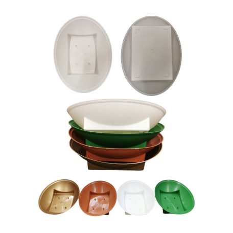 Oázis Virágtál Ovál 15,3 x 11 cm