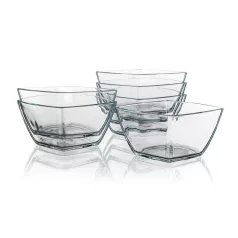 Üveg Tálka Tokio 12,5 Cm 6 Db-os