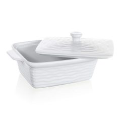Kerámia Sütőtál+Fedő 28 x 18 cm 60ZF09 