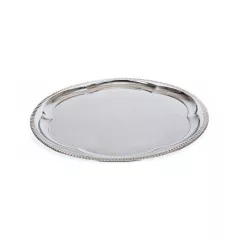 Kerek Fémtálca 35 cm Akcent