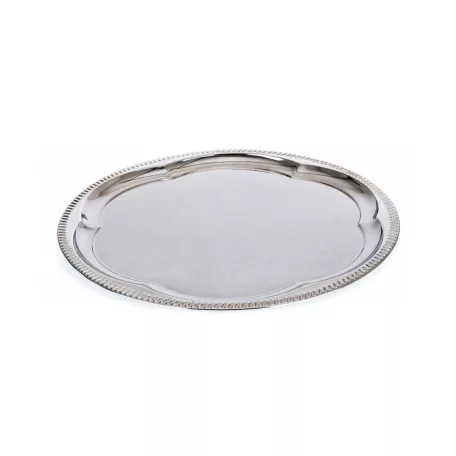 Kerek Fémtálca 35 cm Akcent