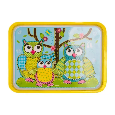 Tálca Melamin Bagoly 30X21,5 cm