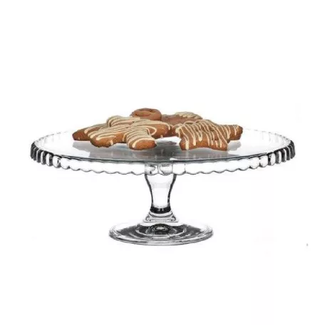Talpas Üveg Tortatál 32 Cm Patisserie