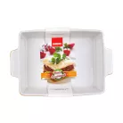 Kerámia Sütőtál Narancs Színű 33 x 21 cm 60ZF18