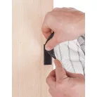 Szúnyogháló 100 x 210 cm fekete Brilanz 