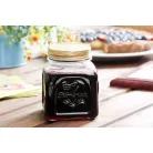 Tároló Üveg+Fém Tető 300 ML