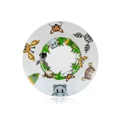 Porcelán Étkészlet 3 részes Jungle