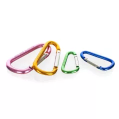 Kulcstartó Karabiner 4 db-os