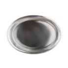 Rozsdamentes Ovál Tálca 25 cm Azora