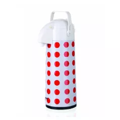 Banquet Pumpás Termosz 1,9 l Pöttyös