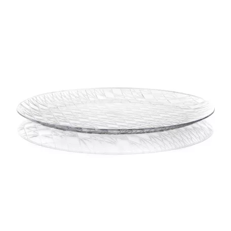 Tálca Átlátszó Kerek 35 cm