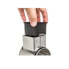 Rozsdamentes Univerzális Daráló Tapadókoronggal