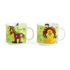 Kerámia Gyerek Bögre 210 ml Zoo Mix