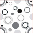 Peva Zuhanyfüggöny Buborék 180 x 200 cm